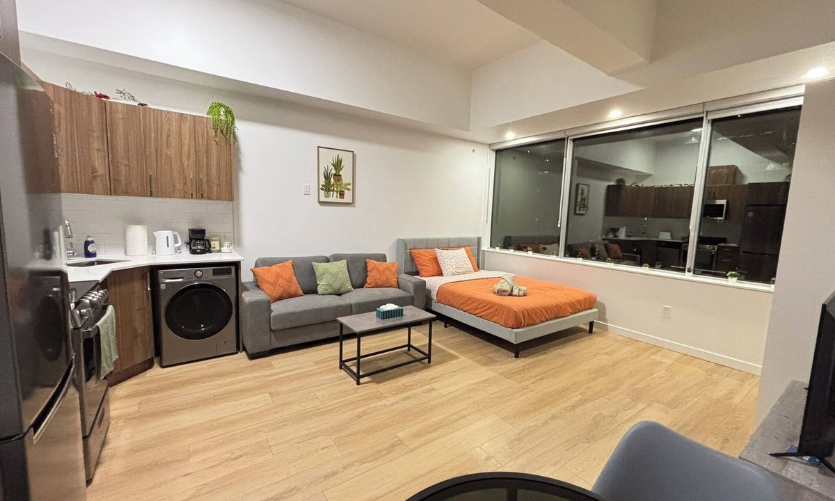 Downtown Edmonton Apartment | 12th Floor Studio at Downtown. Parking Included