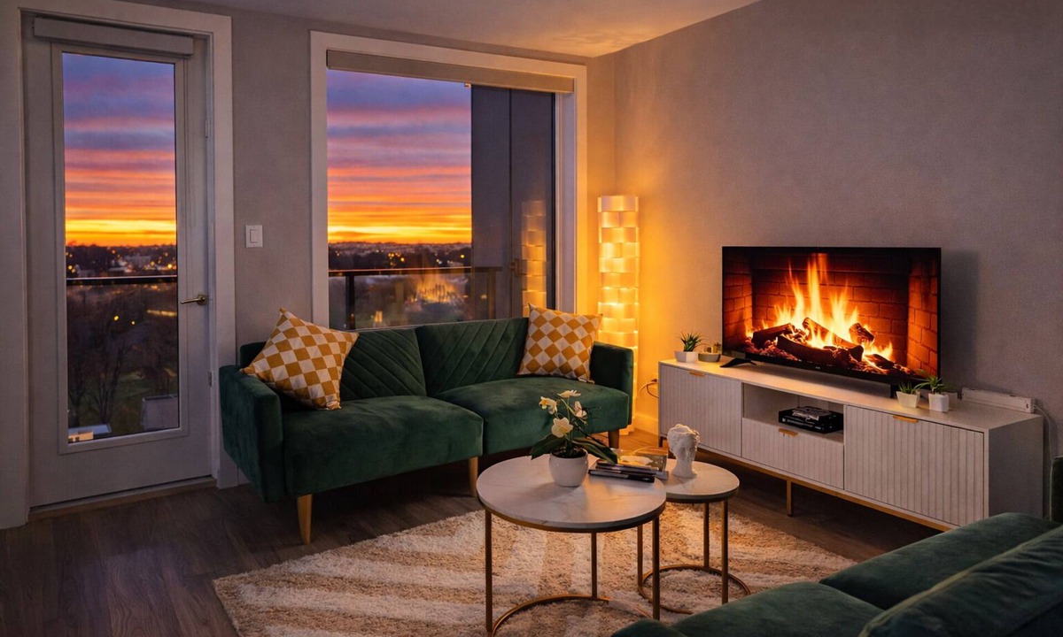 Winnipeg Apartment | 2BR Designer Suite St Vital Topfloor City Views