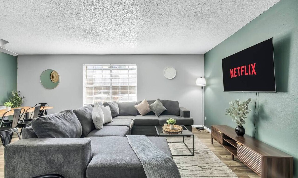 Central Arlington Apartment | Arlington 2BR | AT&T, Globe Life, 6 Flags, Parking