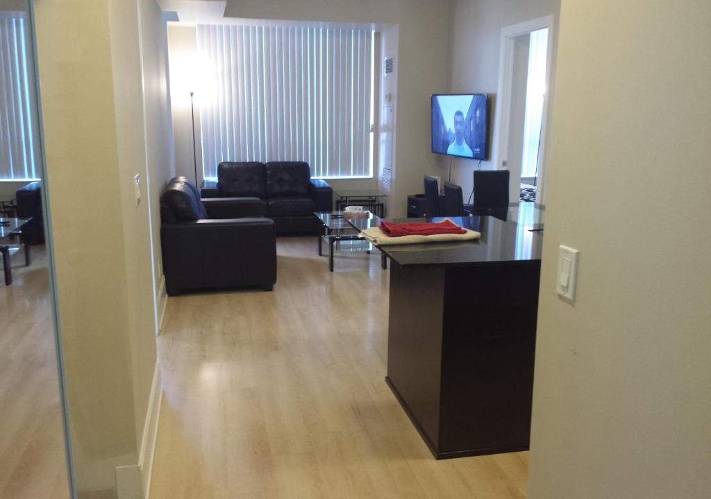 Downtown Mississauga Apartment | BEST LOCATION/SPECTACULAR VIEW 2 BEDROOMS FURNISHED CONDO S/L RENT