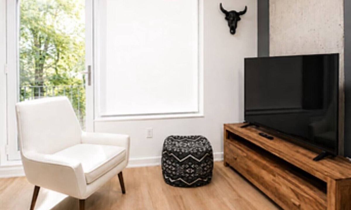 Sandy Hill Apartment | Chic Urban 1BR Apt with Balcony and Skyline Views