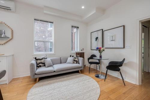 Brockton Village Apartment | Cozy Retreat with 2BR, Smart TV, AC, and Laundry