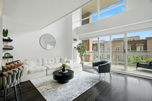 King West Village Apartment | Downtown Loft style Condo with Pool Gym and Balcony