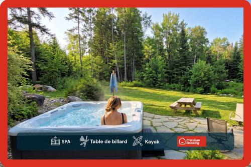 Fiddler Lake Resort Ski Chalet | Fiddler Lake 72 with Private spa, pool table & Pool