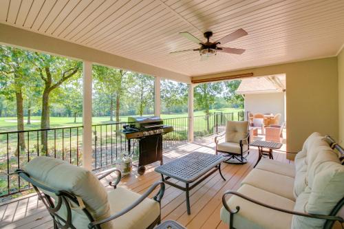Hot Springs Village House | Golf Course View: Elegant Hot Springs Village Home