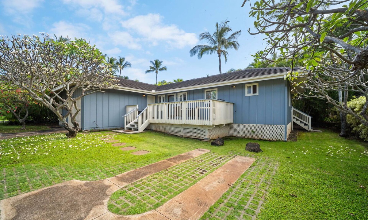 Poipu Cottage | Hale Loke Cottage, 2 Masters, A/C, Use Of Resort Pool & Spa. Steps To Beaches