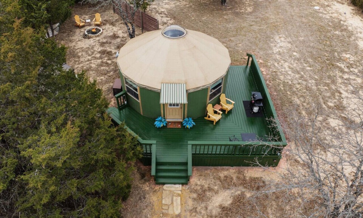 Myra RV Rental | Hippy Chick Yurt Cabin