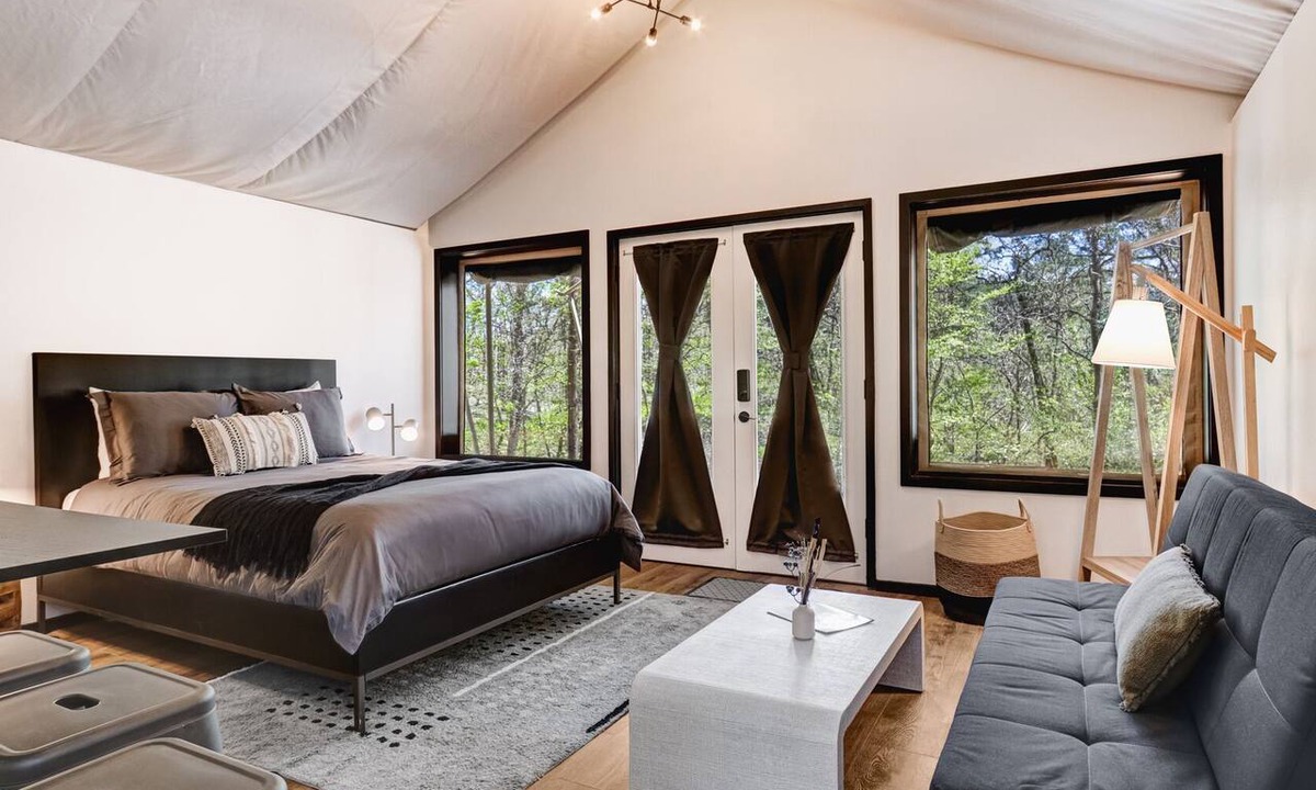 Mid America Apartment | Hunter Luxury Glamping Tent Suite at Starlight Haven Resort
