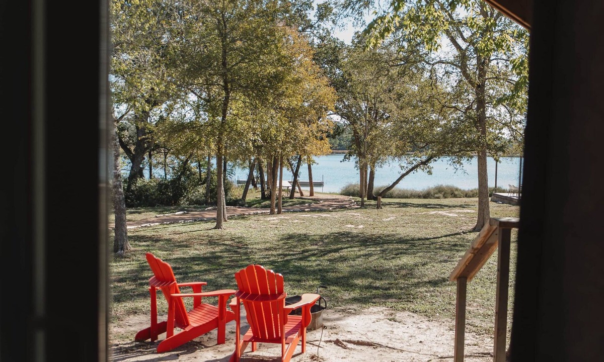 Bastrop Cabin | Lakefront Glamping Safari Tent #6: The Mustang