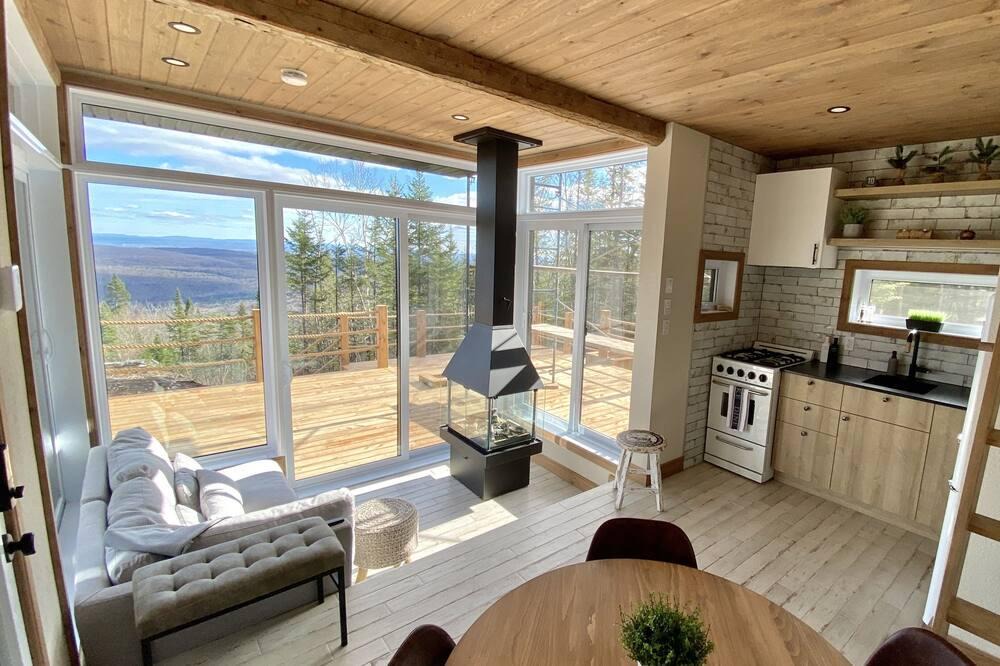 Lac Beauport Cabin | Le Panörama - Tiny house in Nature (CITQ : 303363)