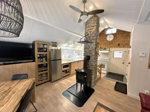 Saint-Mathieu-du-Parc Ski Chalet | Le refuge de la petite rivière