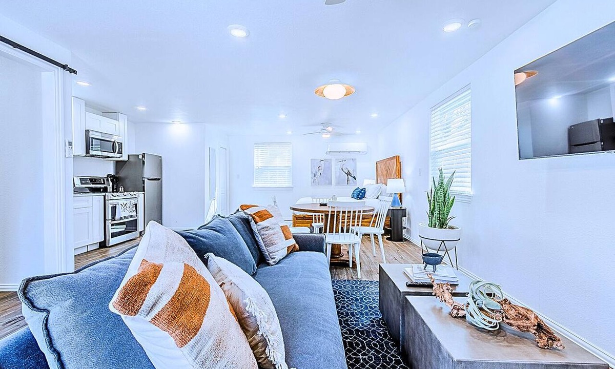 Little Elm Apartment | Little Elm Studio Cottage | Monthly Stays | WiFi | Fire Pit