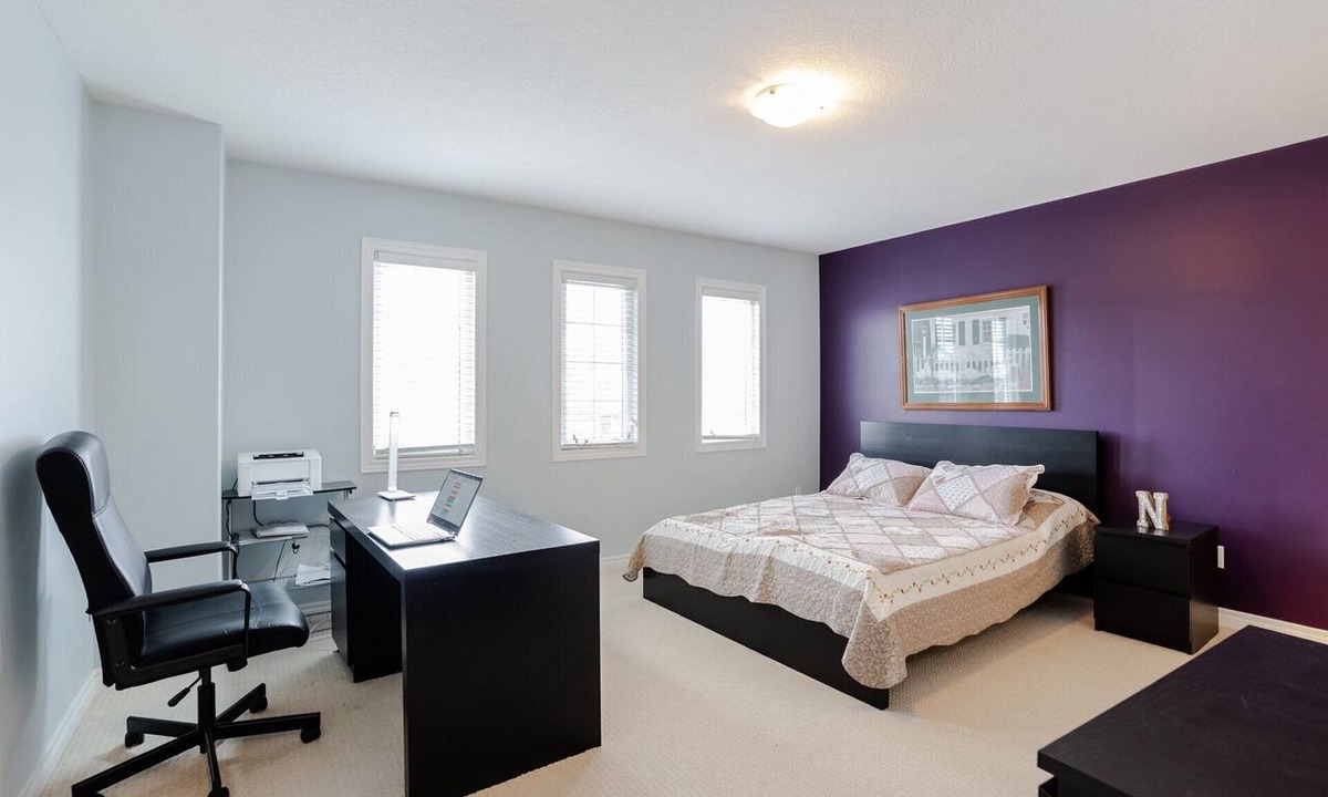 Guelph House | Luxurious, Stylish Master bedroom