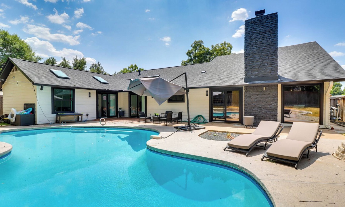 North Austin Civic Association Cottage | Luxury Austin Home w/ Game Room & Fire Pit!