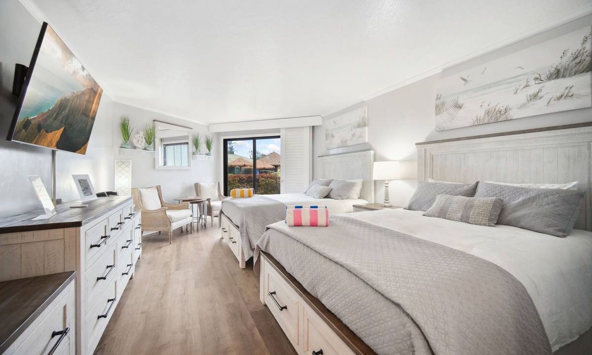 Hanamaulu Apartment | Luxury Gem at Kauai Beach Resort and Spa KBR 3122 - TWO QUEEN BEDS!