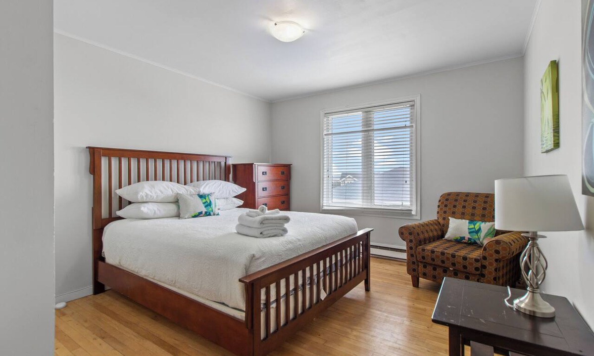 St. John's Apartment | Modern 2BR Suite Parking Laundry