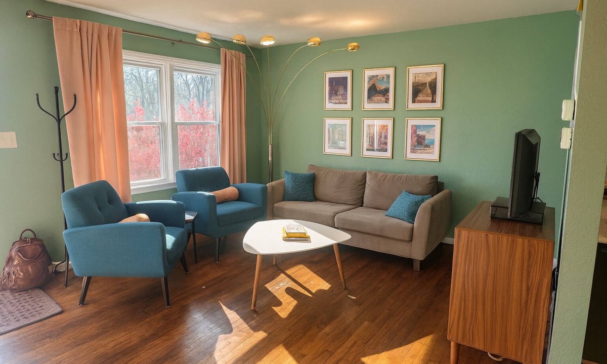 Lawrence House | ★ Modern 2BR │ Walk to Restaurants & Allen Fieldhouse │ Off-Street Parking