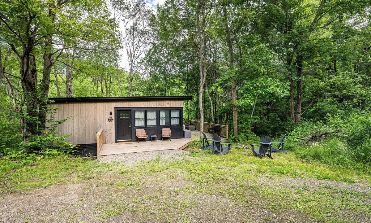 Great Valley Cabin | Modern Tiny Home, Wraparound Deck