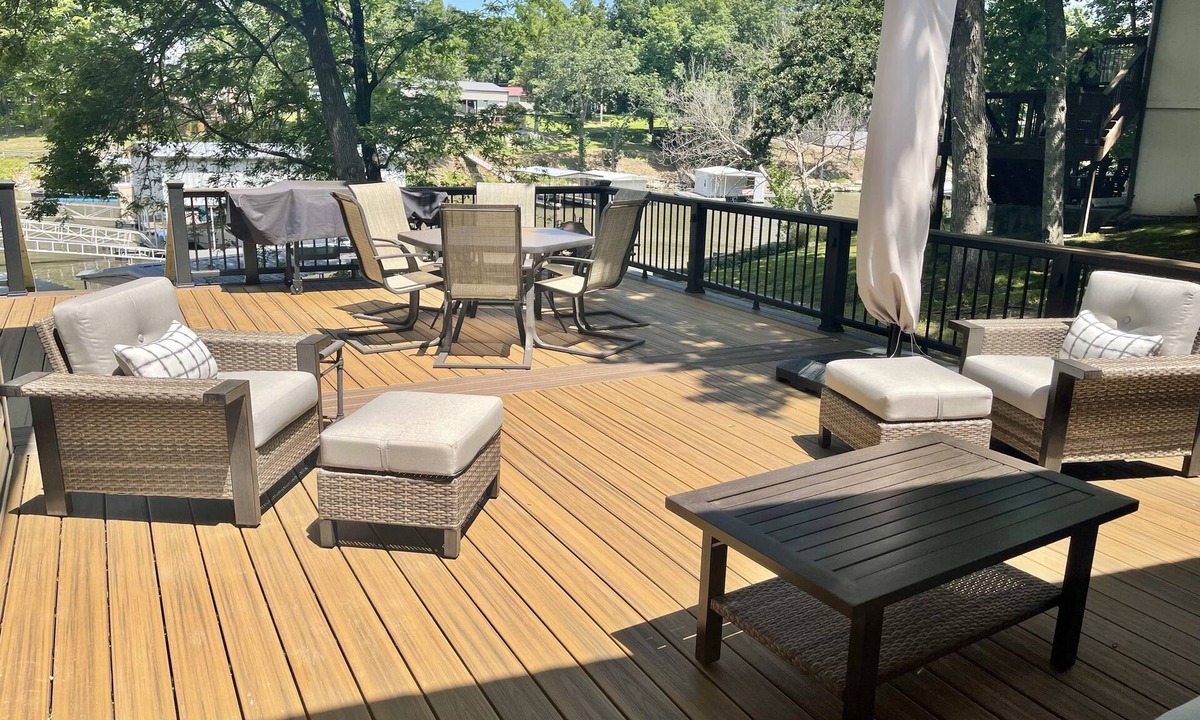 Afton House | Monkey Island Waterfront II with Dock and boat ramp next door