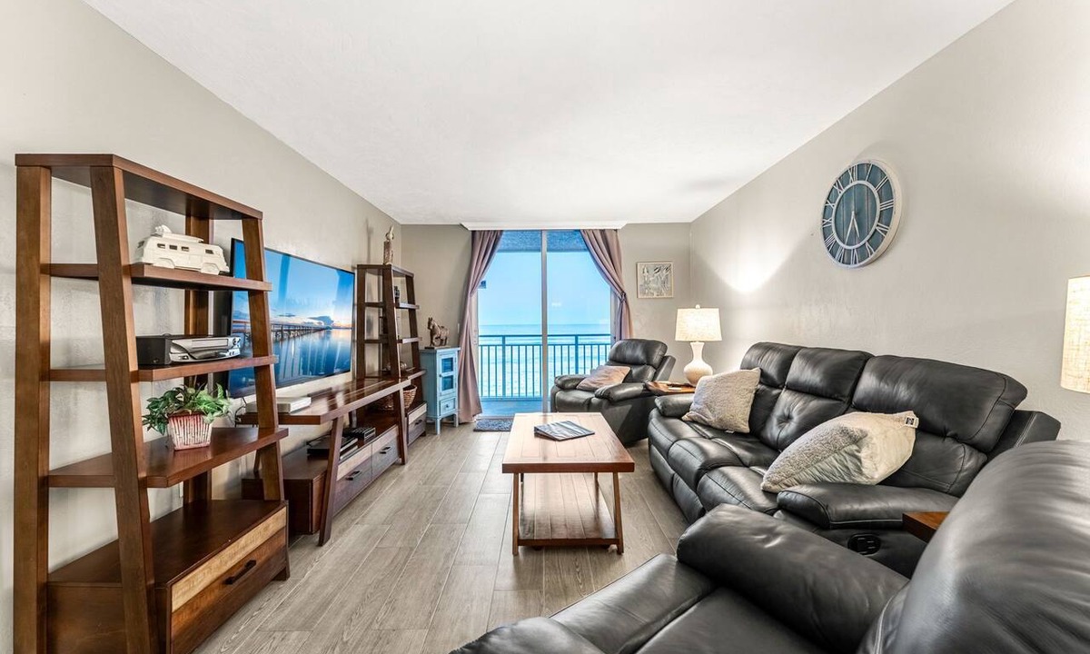 Indian Harbour Beach Condo | Oceanfront 2BR Condo Updated Kitchen and Baths Beachfront