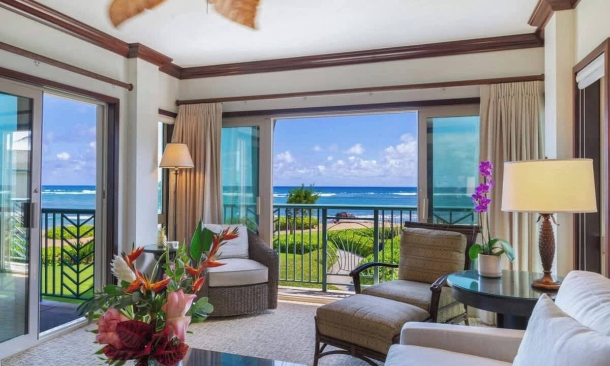 Wailua Apartment | Oceanside Luxury at the Resort