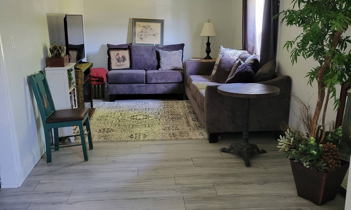Green Forest Cottage | Pickens Place Cheerful, Cozy Cottage