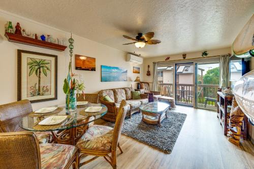 Nawiliwili House | Pristine Lihue Condo w/Balcony: Walk to Beach!