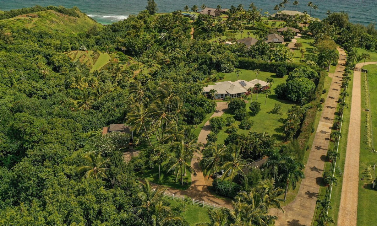 Kilauea House | Private Family Compound with Ocean Views and Two Hot Tubs TVNC#4284