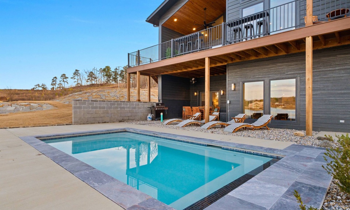 Hot Springs House | Private Pool, Dock, Movie Room on Lake Hamilton
