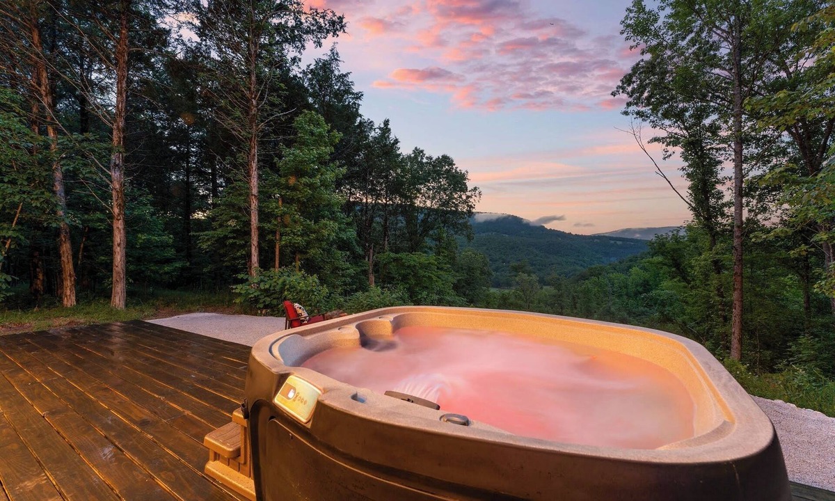 Jasper Cabin | Romantic Sunsets Couples A Frame H/T Buffalo River
