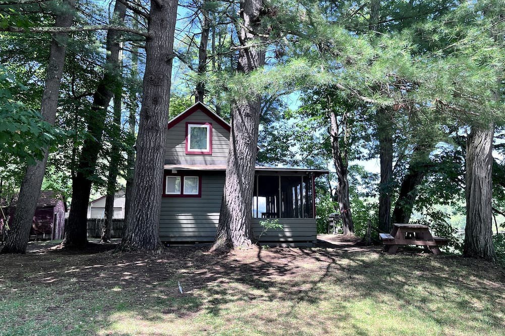 Corinth Cabin | Rustic, Pet Friendly Cabin on the Hudson River, Perfect for a Glamping Weekend in the Adirondacks