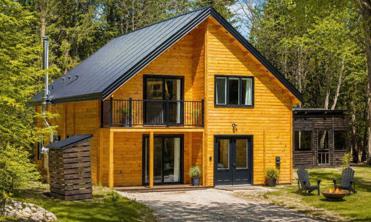 Lac-Etchemin Ski Chalet | Scandinavian Bath - Game room - Havre Etchemin