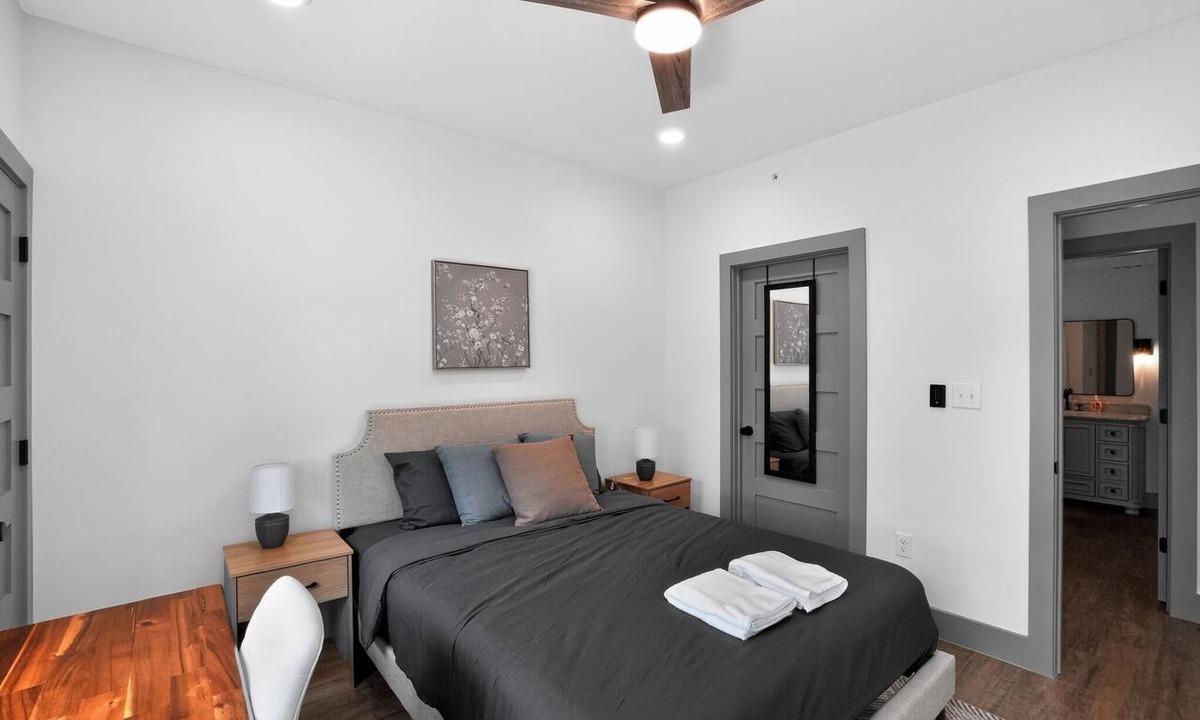 Parker Lane Apartment | Spacious 1-bedroom with sleek modern design.