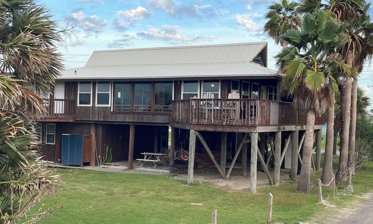 Grand Isle House | Spacious Beachfront Home with spectacular views and 30 feet from great fishing!