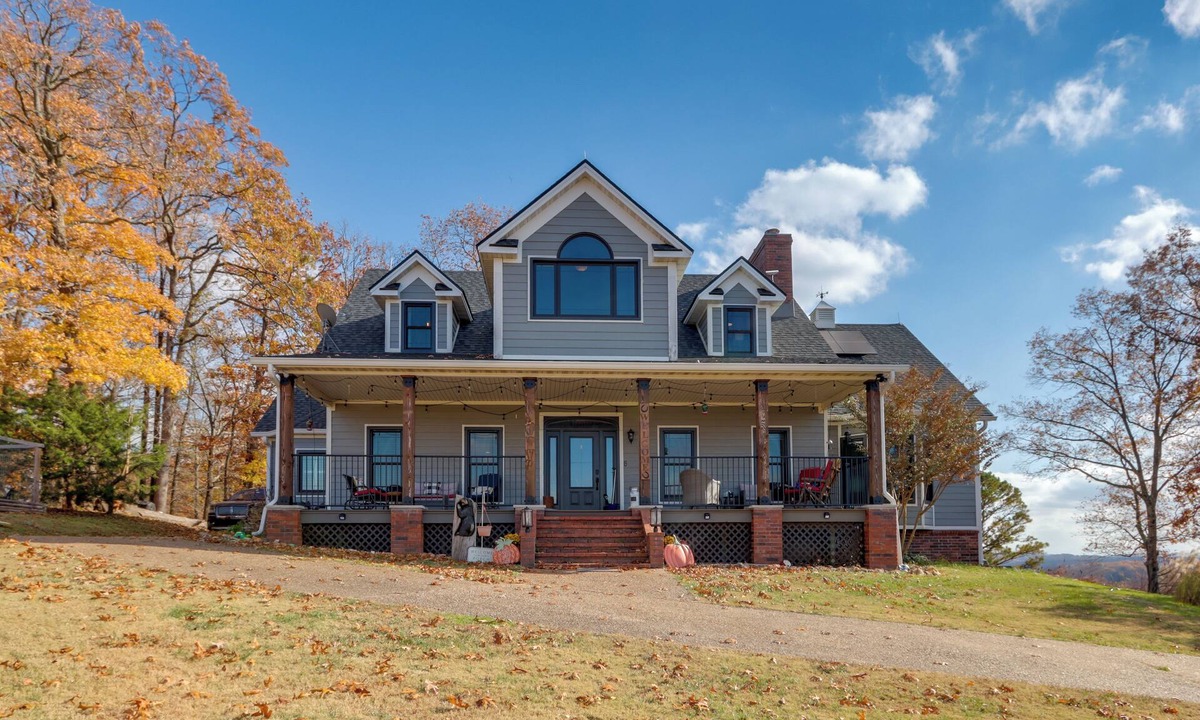 Sylvan Shores House | Surrounding Lake Views! Eureka Springs Home