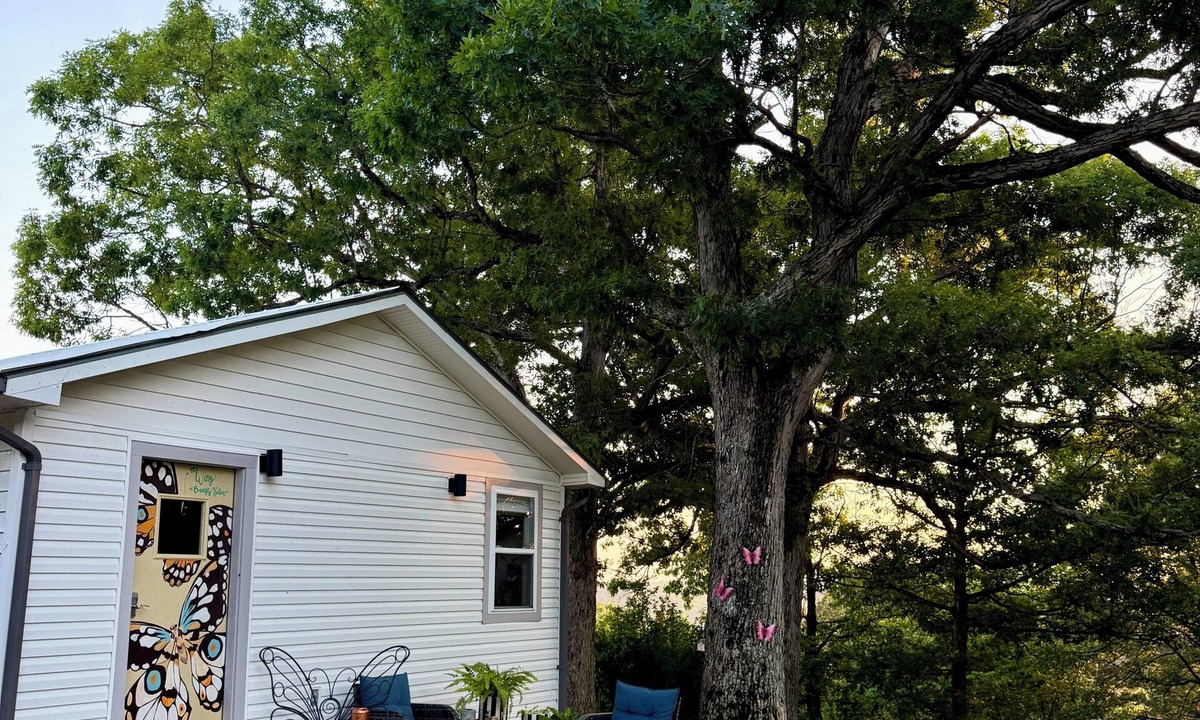 Eureka Springs Apartment | The Wing - luxurious king suite tiny studio home!