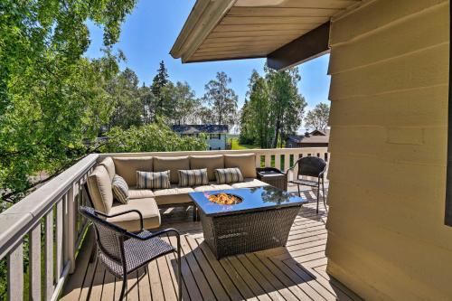 Old Seward - Oceanview House | Theater Room + Fire Pit: Anchorage Family Retreat