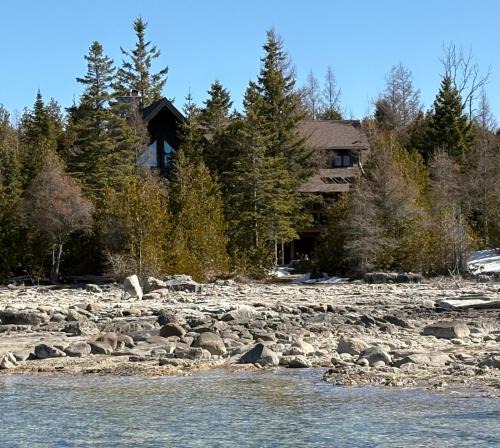 Lion's Head House | Timber Shores Rustic Waterfront Log Cabin