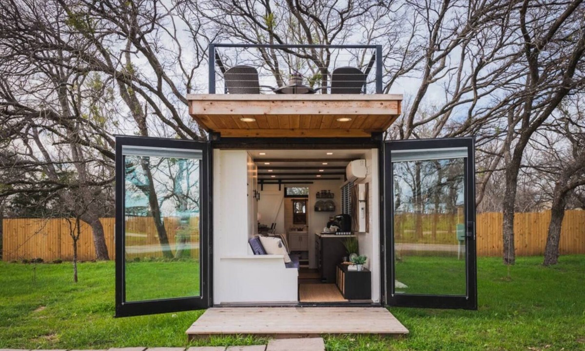 Waco Cabin | Tiny Container Farmhouse: 12 Min to Magnolia/Baylor
