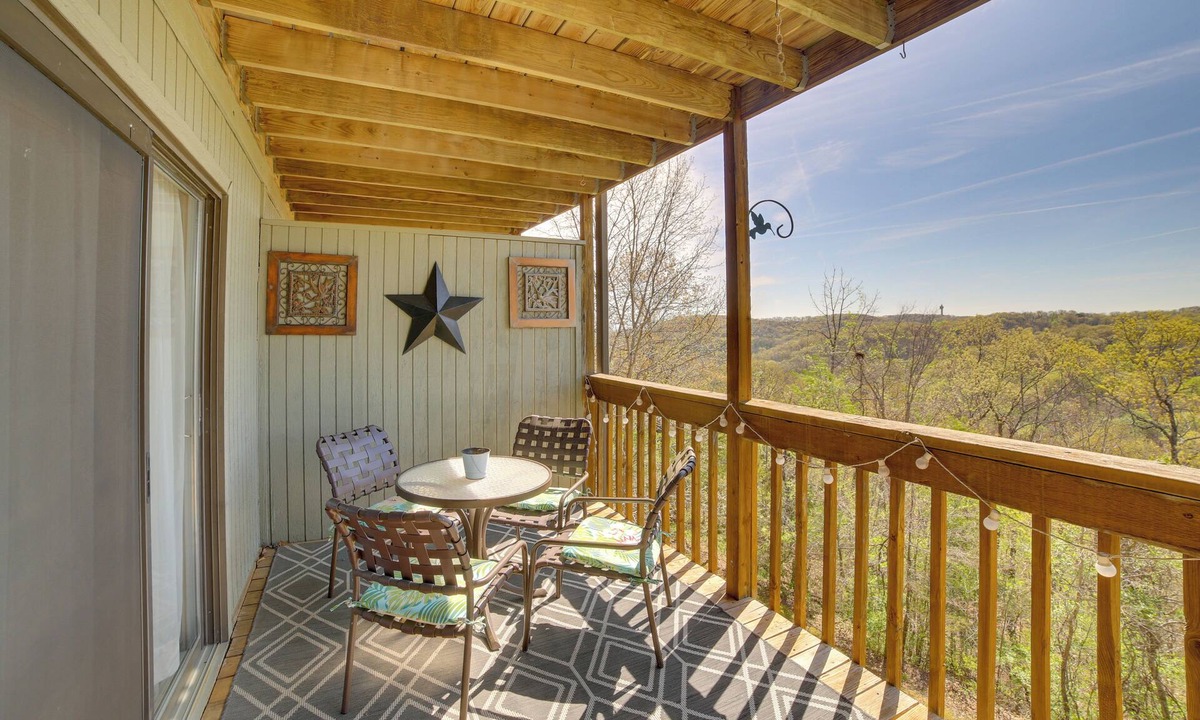 Notch Estates Condo | Unwind Fireside: Ozark Mtn Condo w/Resort Perks!