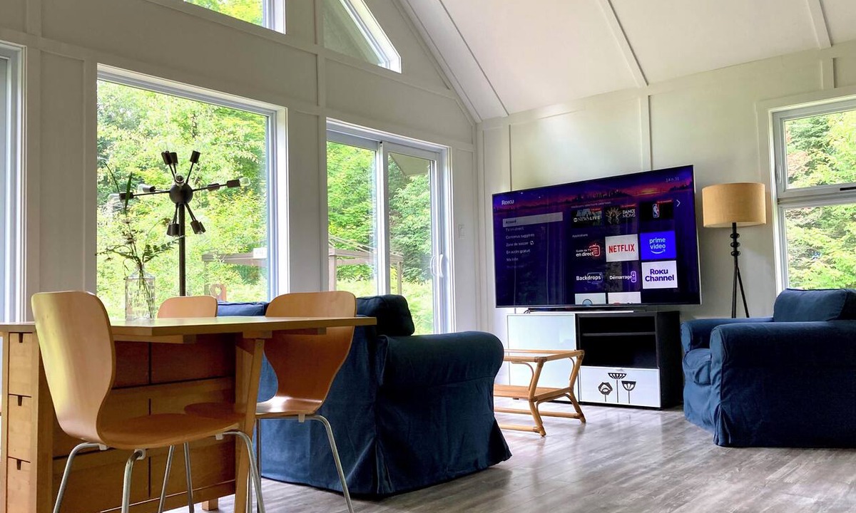 Mille-Isles Ski Chalet | ZEN CHALET located in a peaceful setting not far from the ski slopes