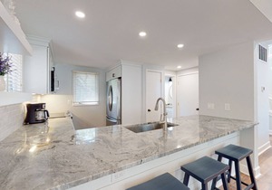 Large Fully-Updated Three Bedroom Villa Steps from the Beach!