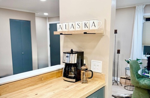 Turnagain Apartment | 1 bd - Creekside Setting in Desirable Neighborhood - Heated Garage