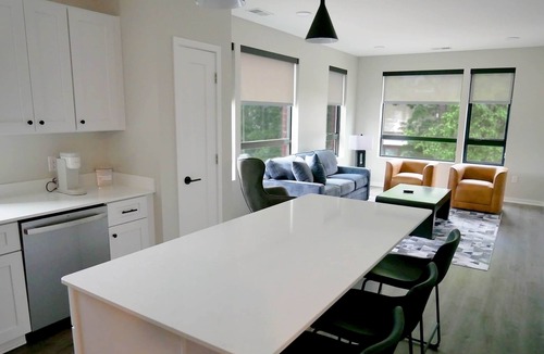 Downtown Omaha Apartment | #201 Spacious Boutique Apt, Near UNMC, Blackstone, Midtown