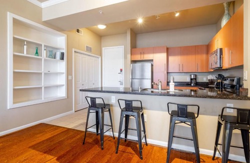 Cityplace Apartment | 2BR Executive Suite With Pool, Gym and Fast Wi-Fi By ENVITAE