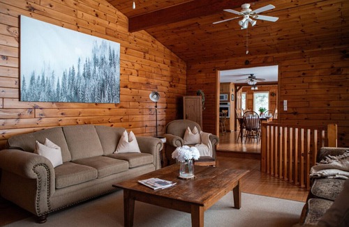 Algonquin Highlands House | 4BR Waterfront Escape w/Woodstoves & Large Dock