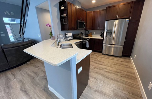 Knik-Fairview House | Alaskan home with views of Denali.