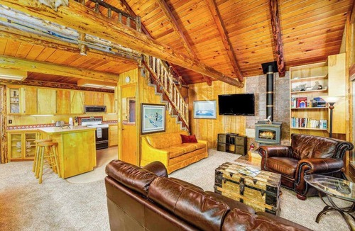 Alyeska Cabin | Alpine Meadows Log Cabin | Timber | Wood Stove