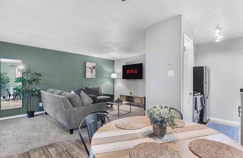 Central Arlington Apartment | Arlington 1BR | AT&T, Globe Life, 6 Flags, Parking