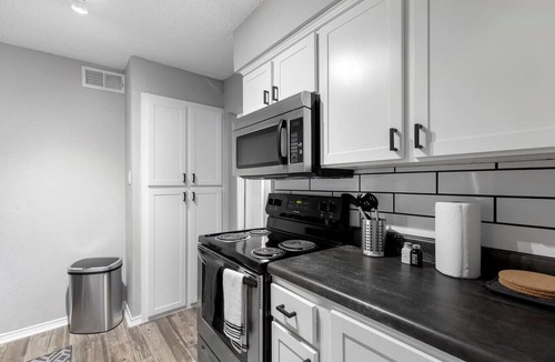 Central Arlington Apartment | Arlington 2BR | AT&T, Globe Life, 6 Flags, Parking